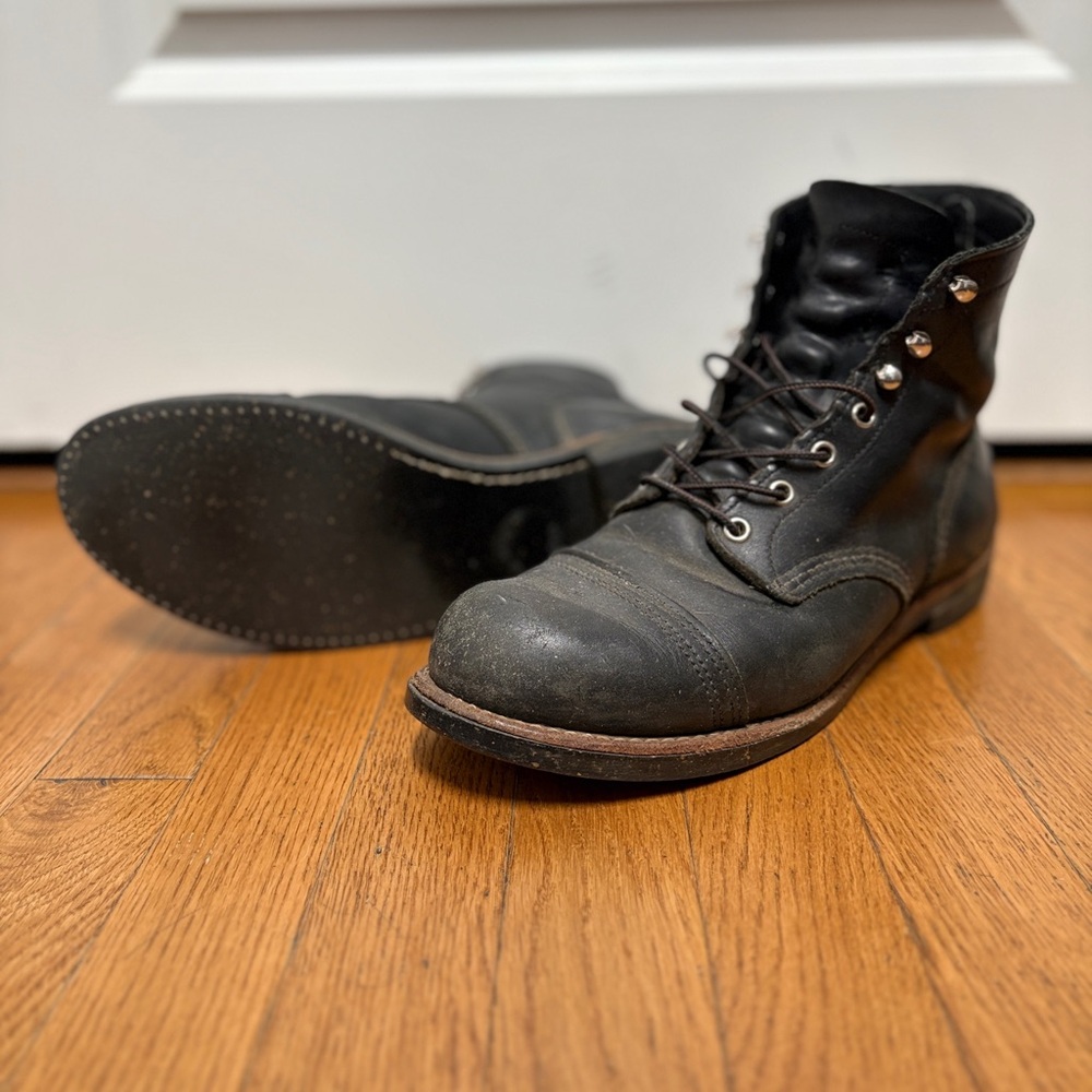 Red Wing Iron Ranger 8114 – Black Harness – 10.5D – Broken In Right - Picture 5 of 9